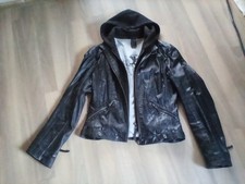 Lederjacke Gipsy by Mauritius Gr.S schw.Biker...