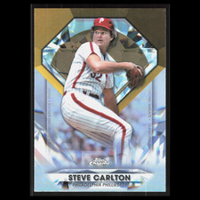 Steve Carlton #DGC-23 2022 Topps Chrome Update Diamond Greats Phillies Baseball