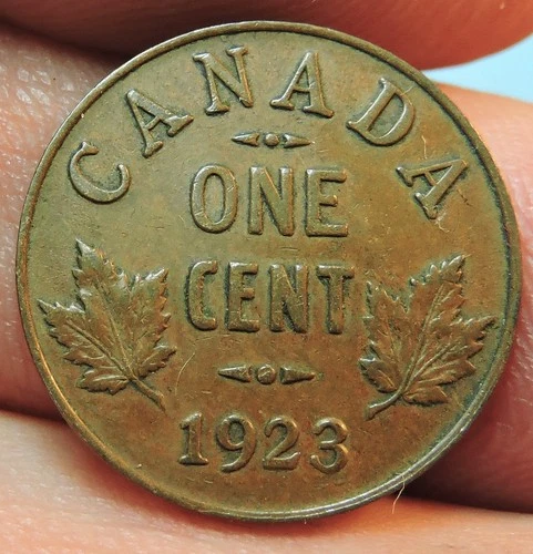 1923 Canada Small Cent — photo from another recent sale