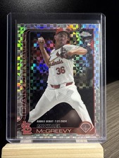 2025 Topps Chrome Update Series - Rookie Debut Michael McGreevy #USC36 X-Fractor