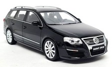 Otto 1/18 - Volkswagen Passat B6 R36 Variant 2008 Black Resin Model Car