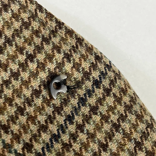 Brooks Brothers Robert Noble Gamekeeper Tweed Wool Jacket Blazer Coat Size XL image 8