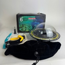 TELESIN Dome Port Diving to 30m Waterproof Case  Dome Port, Screw  Wrench ONLY