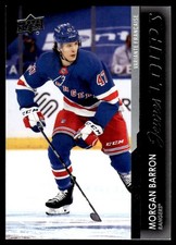 2021-22 Upper Deck French Jeunes Loups YG Morgan Barron Rookie New York Rangers