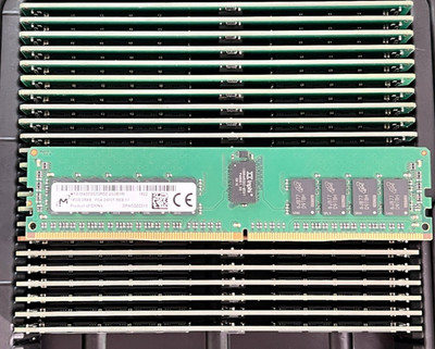 Micron 64GB (4x16GB) ECC DDR4 2RX8 PC4-2400T-REB-10 MTA18ASF2G72PDZ-2G3B1RI