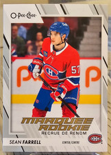 2023-24 O-Pee-Chee Marquee Rookie Sean Farrell #560 Montreal Canadiens