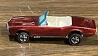 Vintage 1968 Hot Wheels Diecast 1/64 Redline Red Custom Firebird Hong Kong