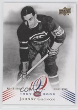 2008-09 Upper Deck Montreal Canadiens Centennial Set Johnny Gagnon #96 0a1