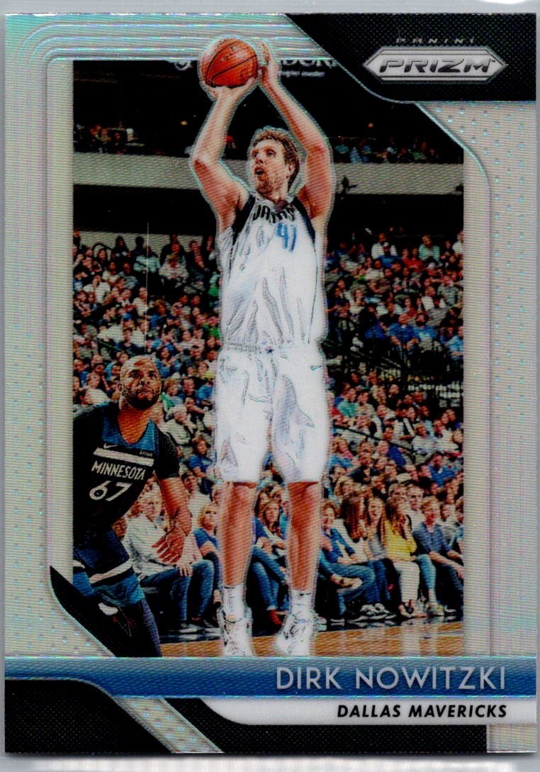 2018-19 Panini Prizm Prizms Silver #2 Dirk Nowitzki2018-19 Panini Prizm Prizms 