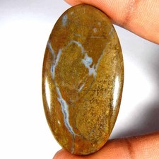 61.20CtsNatural Boulder Opal Australian Oval Cabochon(49x26x5)Loose Gemstone