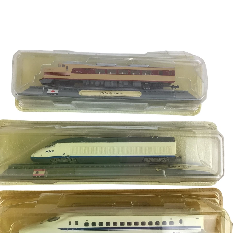 Del Prado N Gauge Static Model Trains x6 - Image 4 of 4