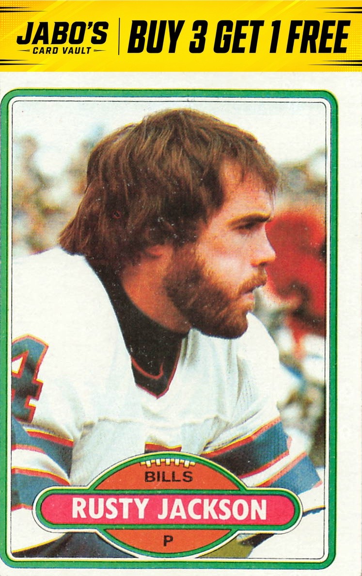 1980 Topps #142 Rusty Jackson