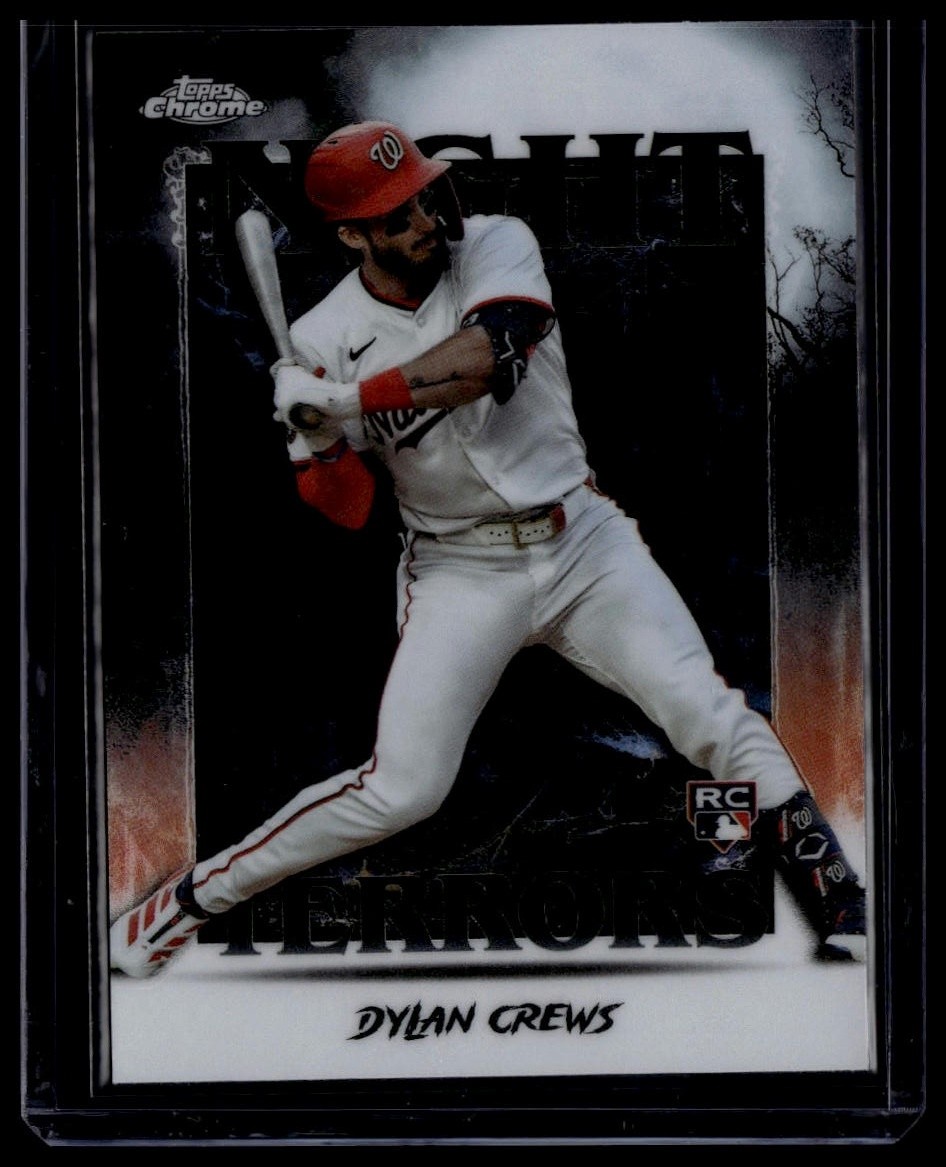 2025 Topps Chrome Update #NT-13 Dylan Crews Night Terrors