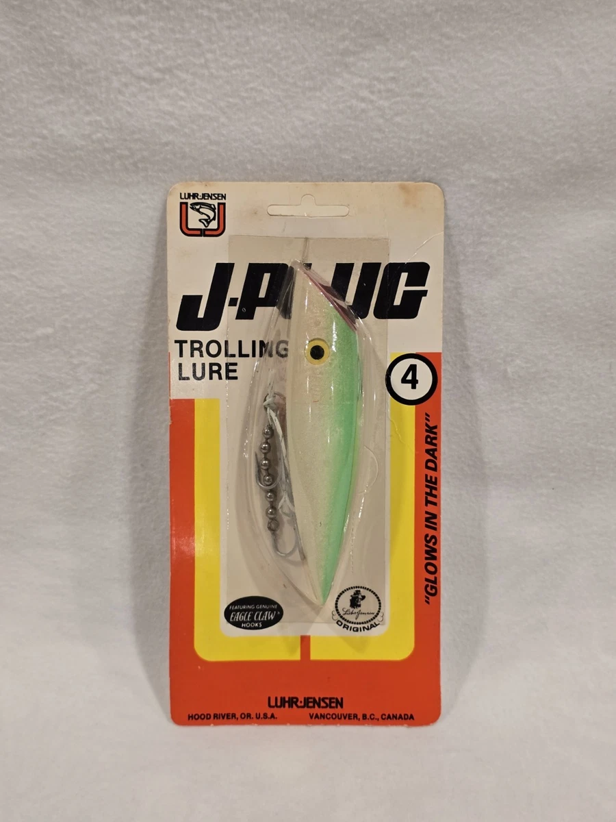 Leurre Vintage Luhr-Jensen Kwikfish K16 - Nickel/Point De Feu - Neuf - Pour Saumon