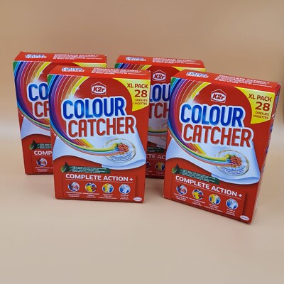 4x K2r Color-Catcher-Farbfänger Farb & Schmutz Fänger 112Blatt *NEU&OVP* 