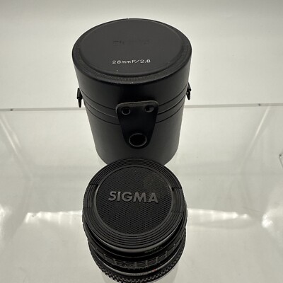 SIGMA Japan Mini-Wide - 1:2.8 F=28mm + Protection Case