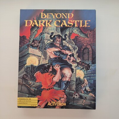 Beyond Dark Castle - Activision 1989 - Commodore C64 C128 - 1 Disk