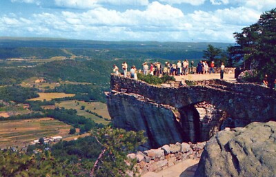 Lover's Leap Rock City Atop Lookout Mountain Tennessee TN Postcard