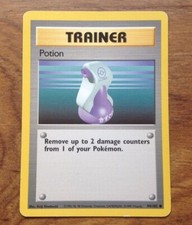 94/102 | Potion | WOTC Base Set | Shadowless Pokemon Card | Free UK Postage