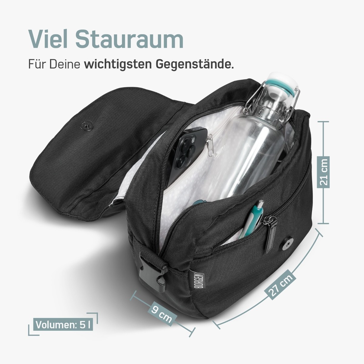 wanderrucksack schwarz mit 20 Liter Volumen Farbe:Jaune Miel Wampler Gear Box vs Accessory_Camera Glass