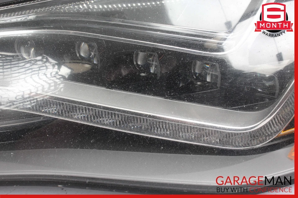 11-14 Audi A8 Quattro Front Left Side LED Headlight Headlamp 4H0941003A OEM - Image 3 of 4