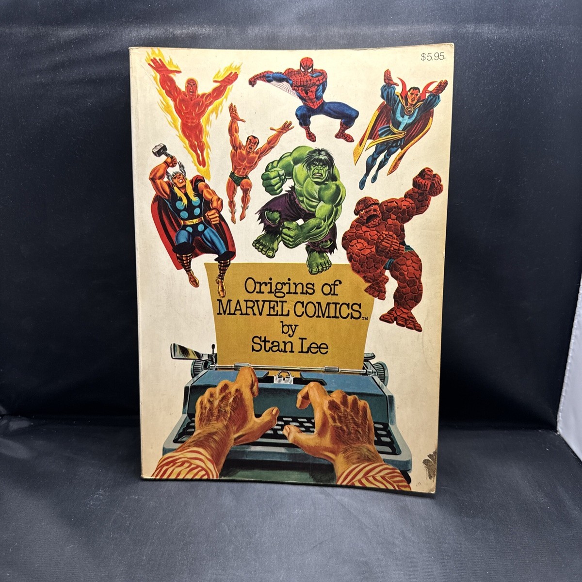 Origins of Marvel Comics, by Stan Lee (1974, Simon & Schuster) | eBay