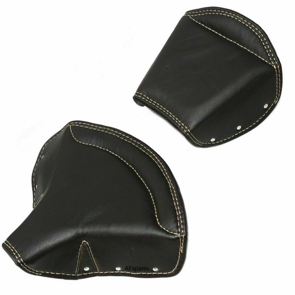 FüR Royal Enfield Ariel Triumph Lycett Kunst Leder Vorne & Hinten Sitzbezug-image
