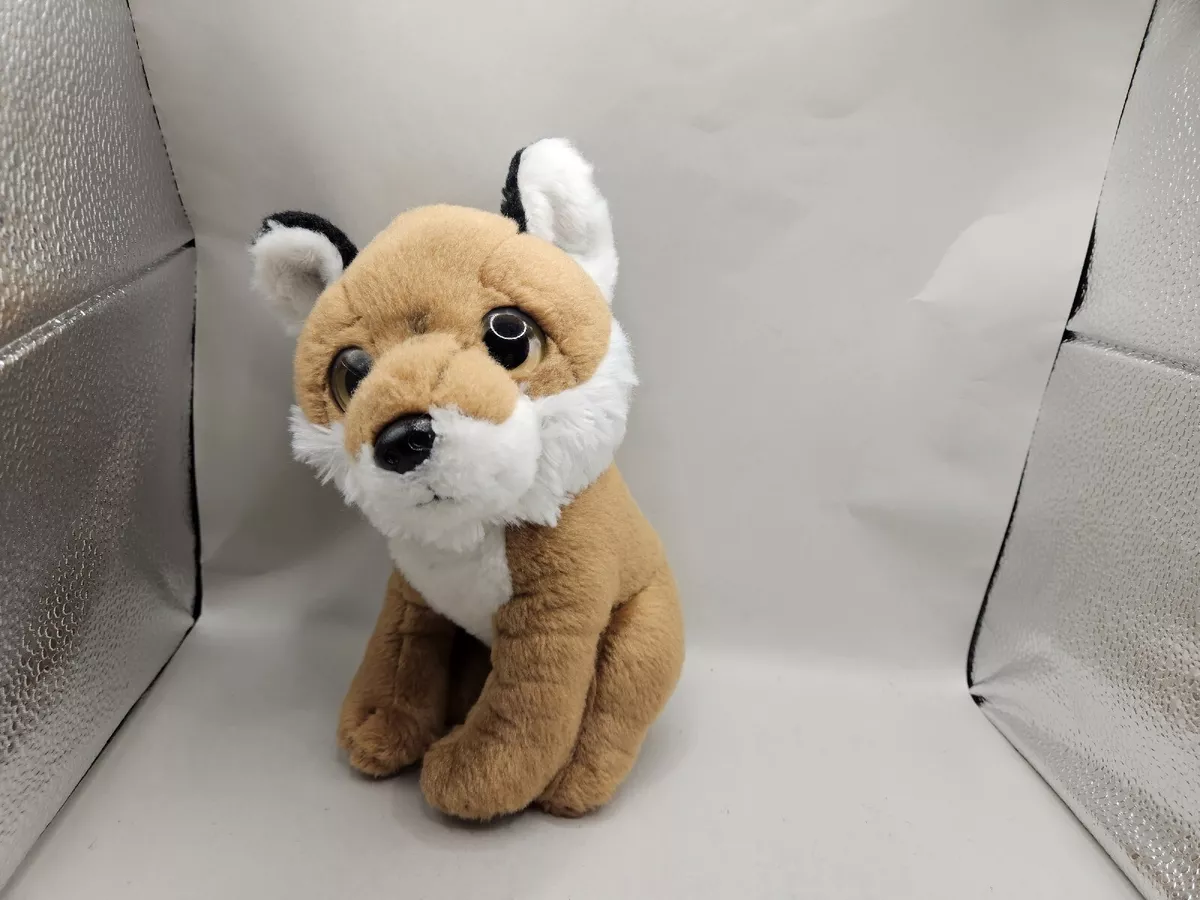 Small Plush Stuffed Animal Fox Toys R Us Orange Brown 2013 9.5 Tall