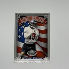 2000 Donruss National Treasures Keyshawn Johnson Card #NT19 SP /1000 - Bucs