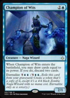 Champion of Wits Hour of Devastation Rare Near Mint NM MTG Magic DNA GAMES
