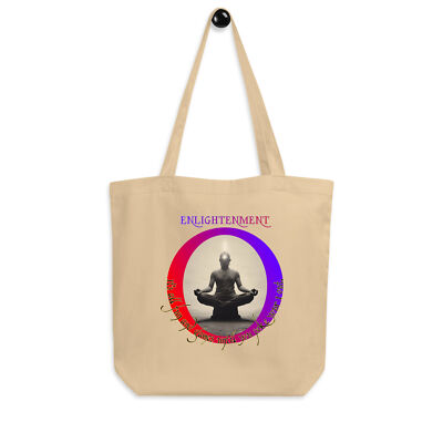 ''Enlightenment'' Eco Tote Bag Funny New Age Psychology Ego Transpersonal 