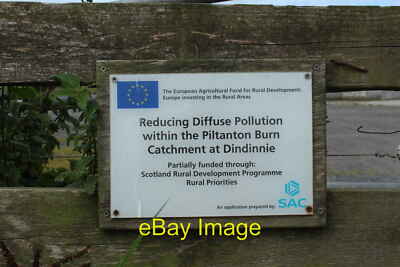 Foto 6x4 Diffuse Pollution Works Schild Stranraer c2017