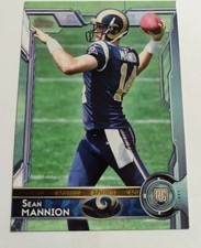 2015 Topps Football #499 Sean Mannion RC throwing Soft & Hard Sleeved