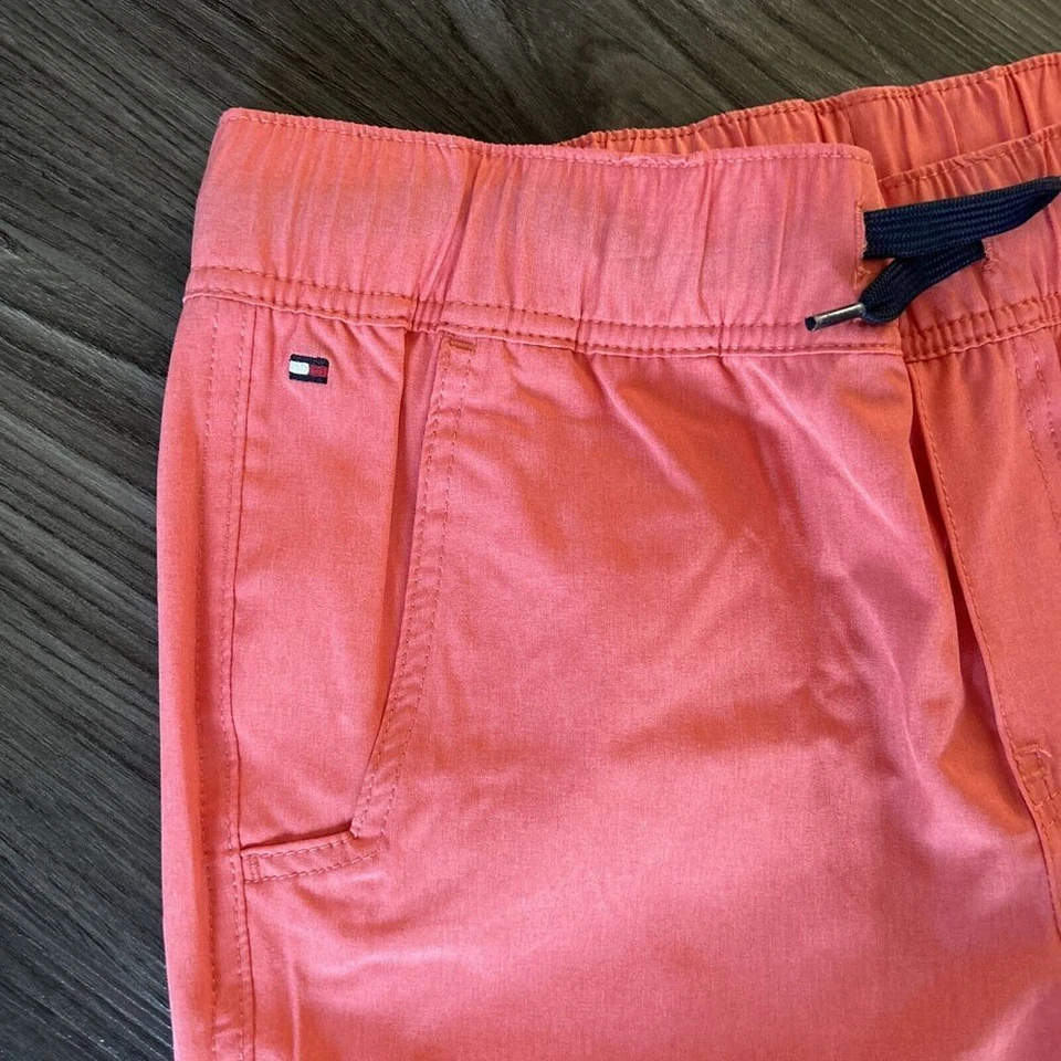 Tommy Hilfiger Bañador Secado Rápido Niño Talla Grande Coral Salmón NUEVO Foto 3 de 4