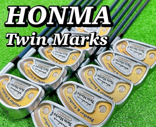 Honma Golf Clubs Irons Twin Marks 2S Iron Set R - Flex RH 3-11 Sw 10pc 2 Star - Picture 21 of 24