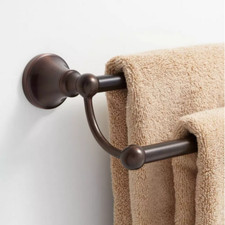 Signature Hardware 24" Seattle Collection Towel Bar - Oil Rubbed Bronze