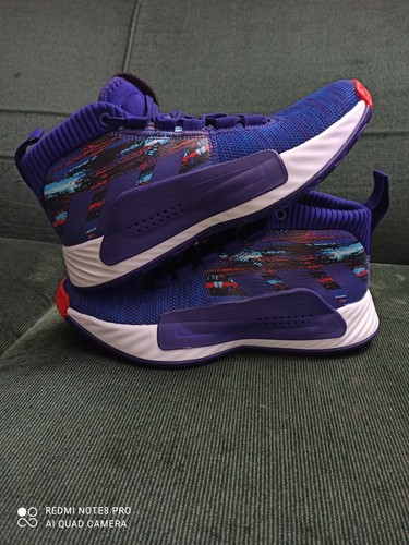 Adidas Dame 5 Púrpura Azul Rojo Lillard EF0500 Zapatos De Baloncesto Hombre  Talla 7 | eBay