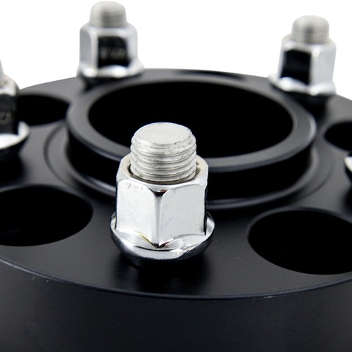 Mishimoto Wheel Spacers, 5X114.3, 1.20" Thick, Fits Ford Mustang/Explorer, Black - Picture 4 of 5