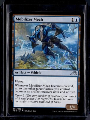 Mobilizer Mech - 65 - NEO - NM - MTG Magic the Gathering | eBay Mobilizer Mech - 65 - NEO - NM - MTG Magic the Gathering | eBay