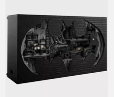 Batcave Shadow Box MOC Building Blocks 3981 PCS Superhero Black Cave Bricks Set