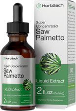 Saw Palmetto Liquid Extract  2 fl oz  Alcohol Free  Vegeterian  by Horbaach