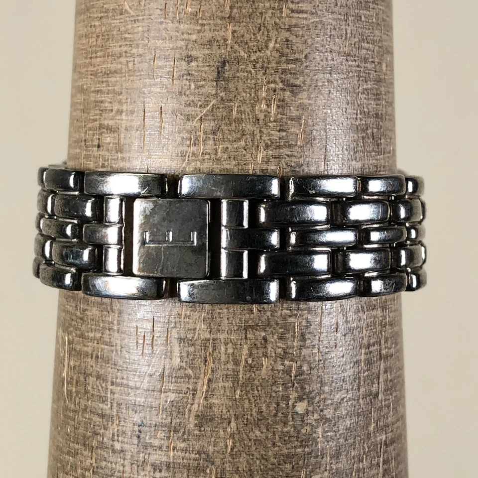 Женские кварцевые аналоговые часы Ecclissi 33250 Dress серебро высшей пробы круглые 34 мм 5 3/4 дюйма - Изображение 4 из 4