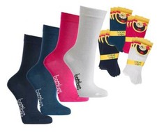 6 Paar weiche Bambus Viskose Kindersocken Ant...