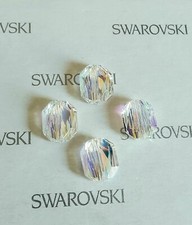 Swarovski Crystal 5520 10mm, Crystal AB Graphic Beads 6pcs 