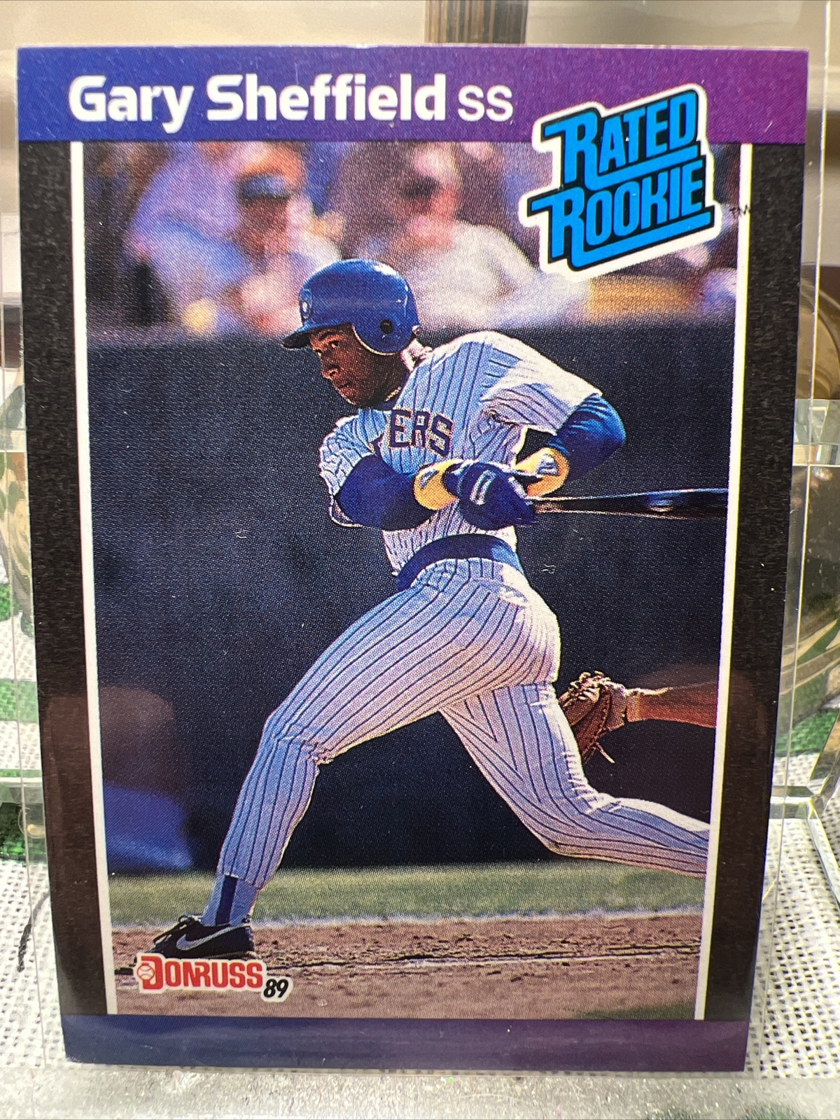 1989 Donruss Gary Sheffield #31 Rated Rookie RC Milwaukee Brewers
