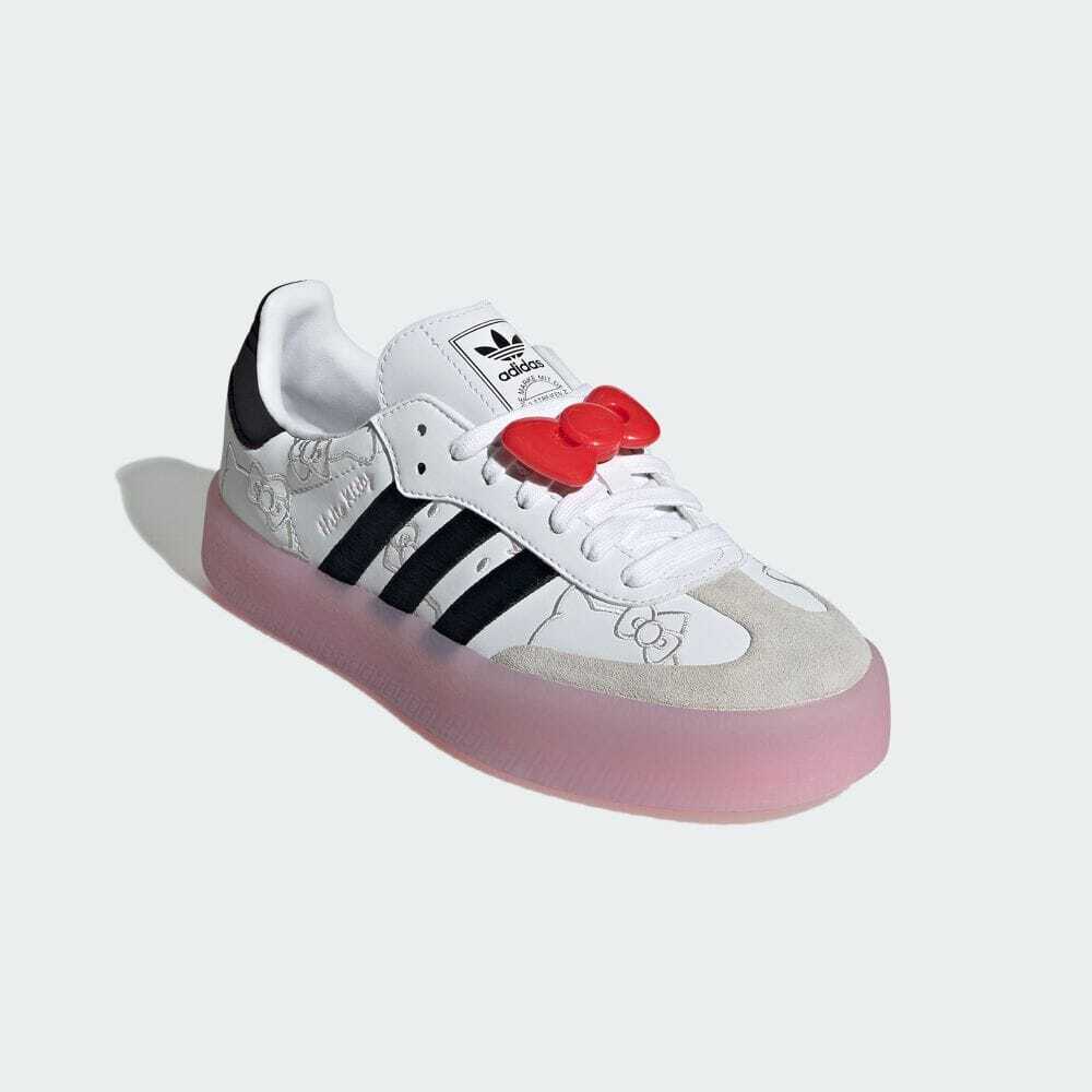 Size 8.5 - adidas Hello Kitty x Sambae White Black Clear
