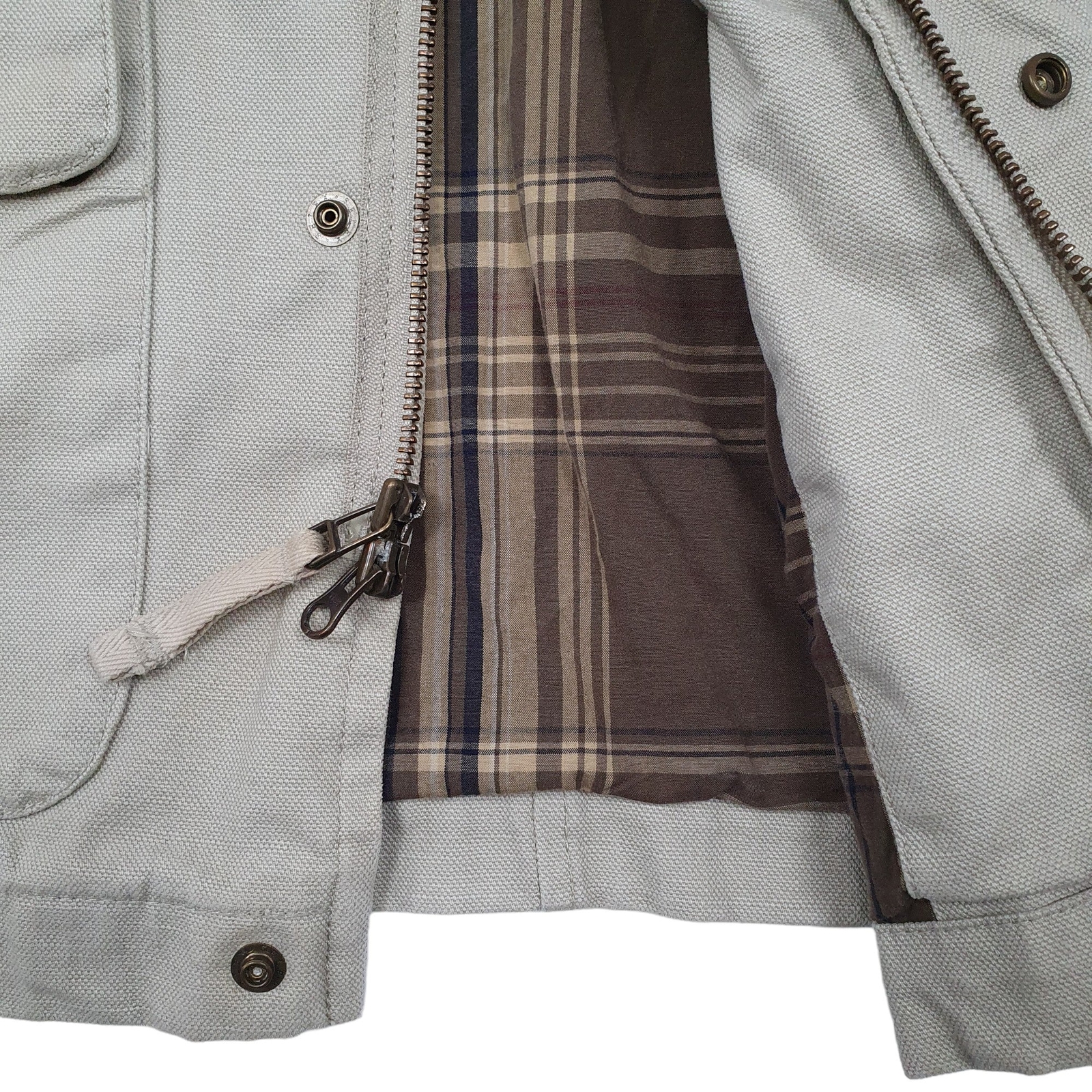 NAUTICA Chore Jacket Coat Vintage 1990s Hunting Game Mens M image 5