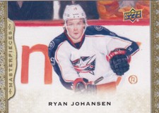 14/15 MASTERPIECES..RYAN JOHANSEN..CARD # 50..BLUE JACKETS..COMBINED SHIPPING