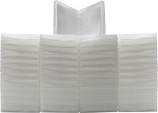  50 Clear 12 Disc Capacity CD DVD Album Book Storage Boxes Sleeves CDBR2412CL