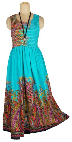 Long Boho Maxi Dress Party Evening Size 